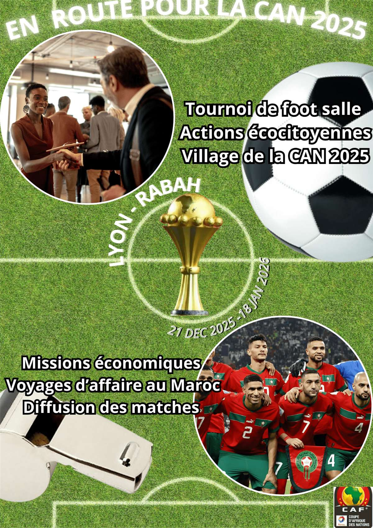 En route pour la CAN 2025