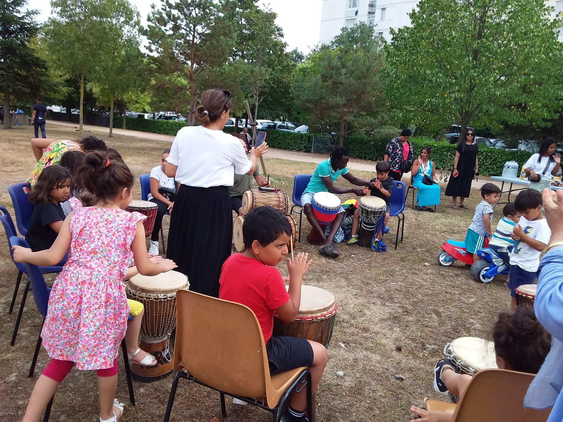 Culture aux pieds des tours