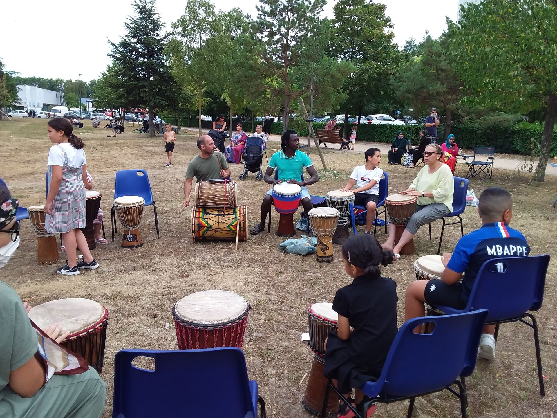 Culture aux pieds des tours