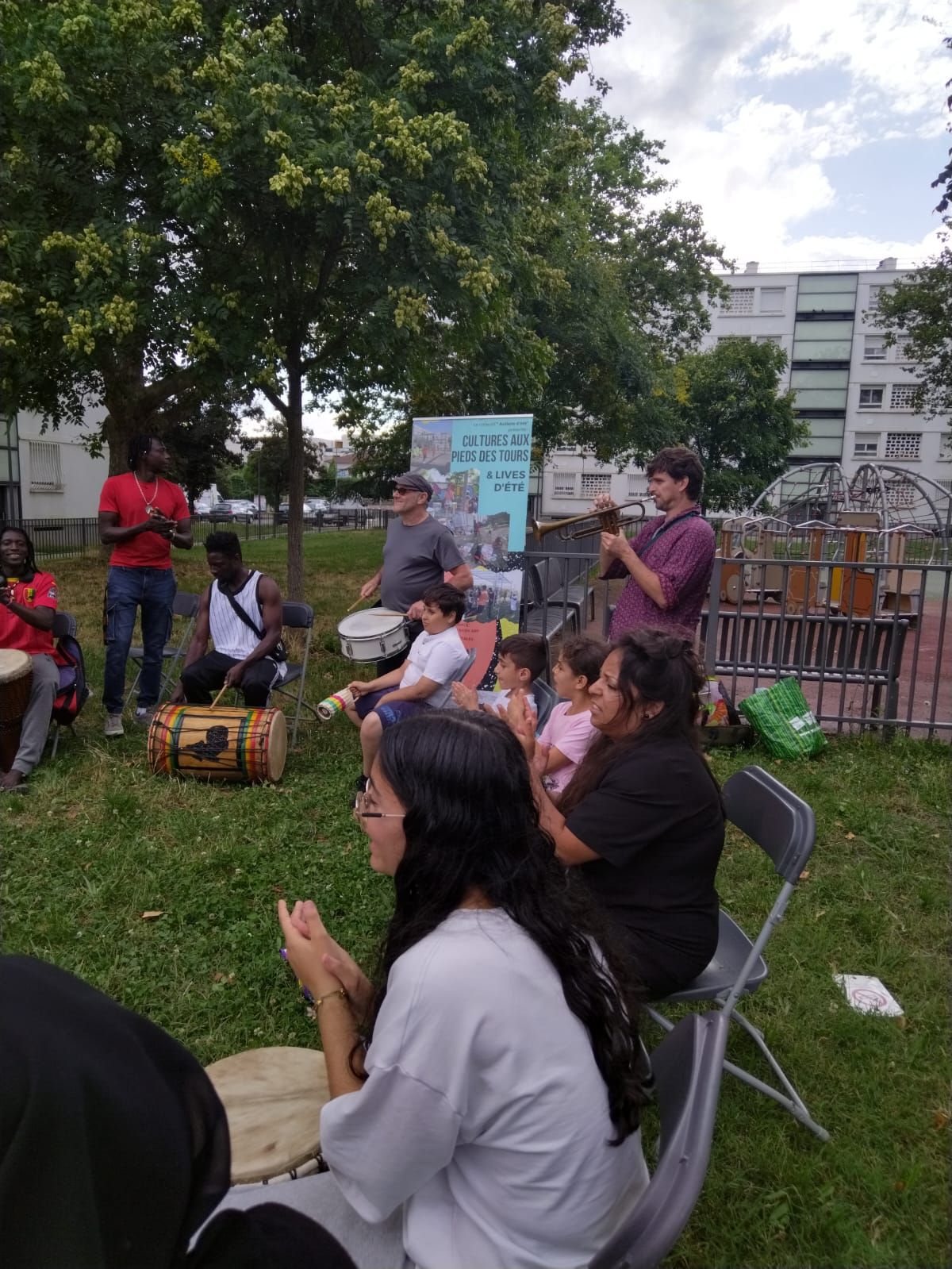 Culture aux pieds des tours