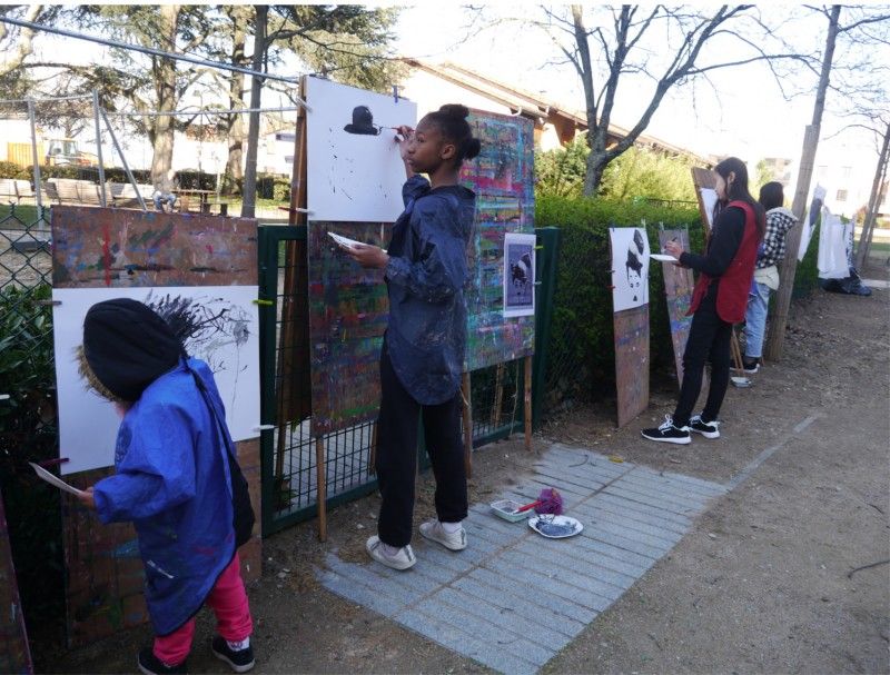 Culture aux pieds des tours