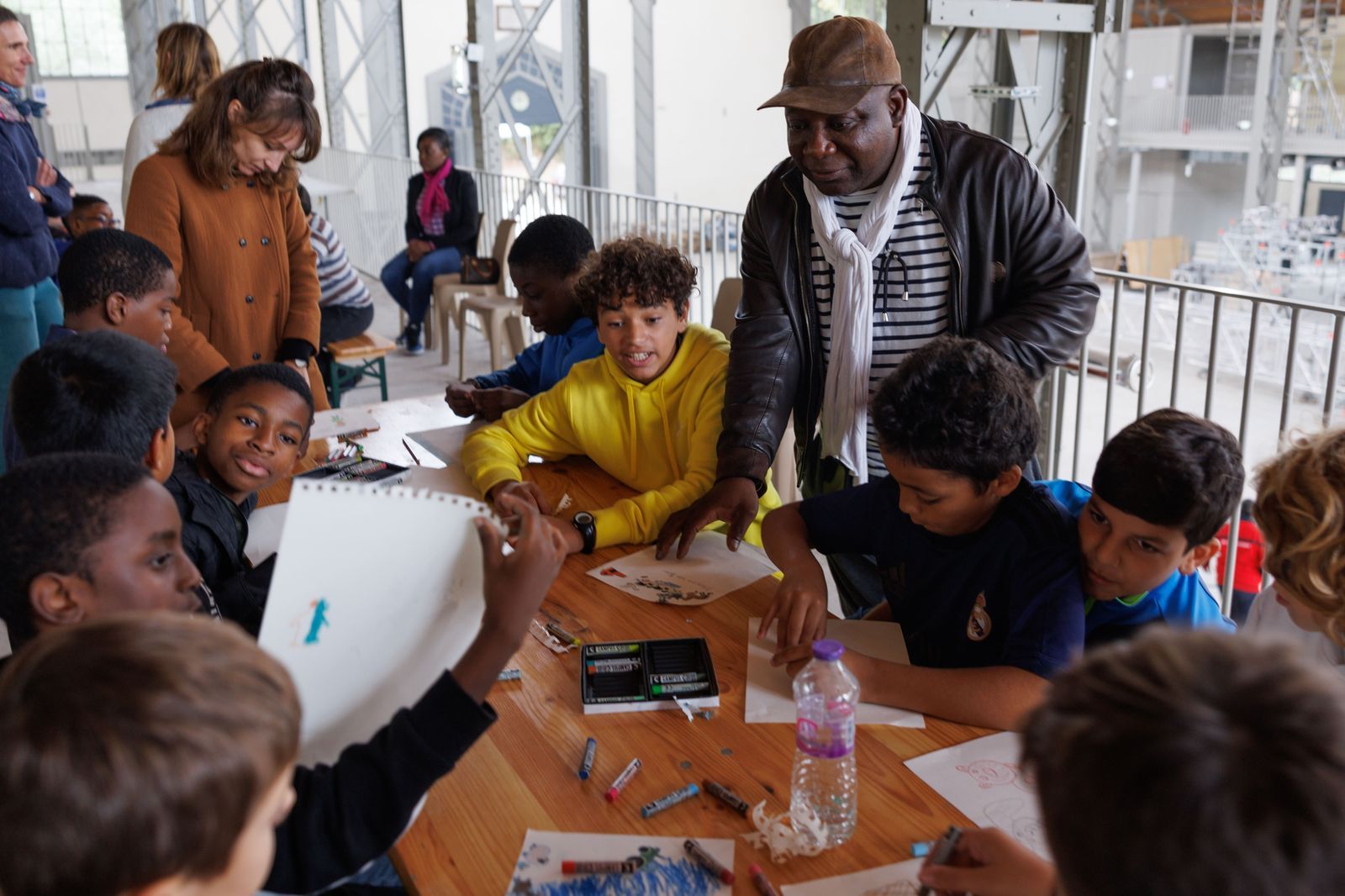 Culture aux pieds des tours