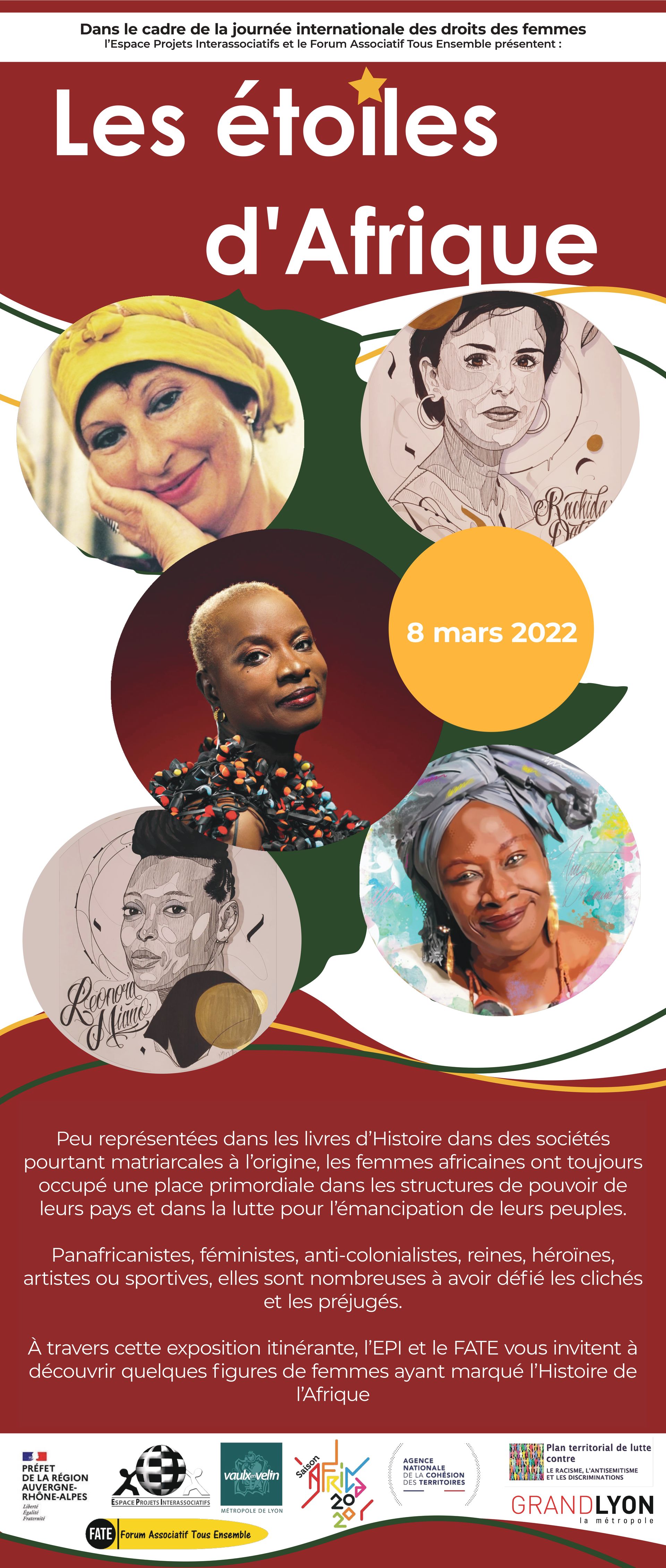 Les étoiles d'Afrique