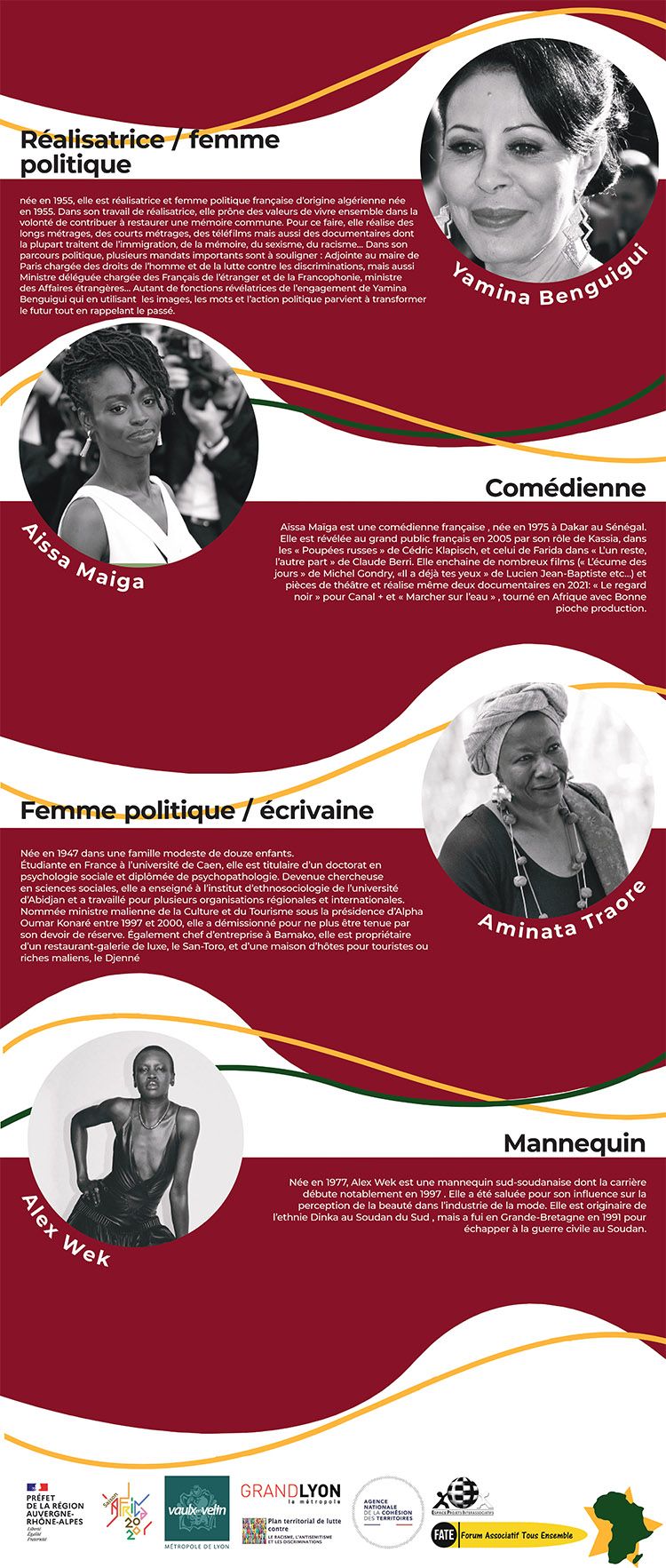 Les étoiles d'Afrique