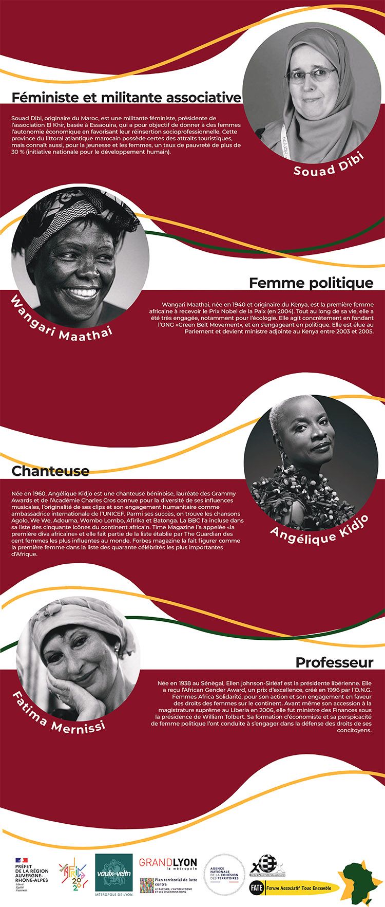 Les étoiles d'Afrique