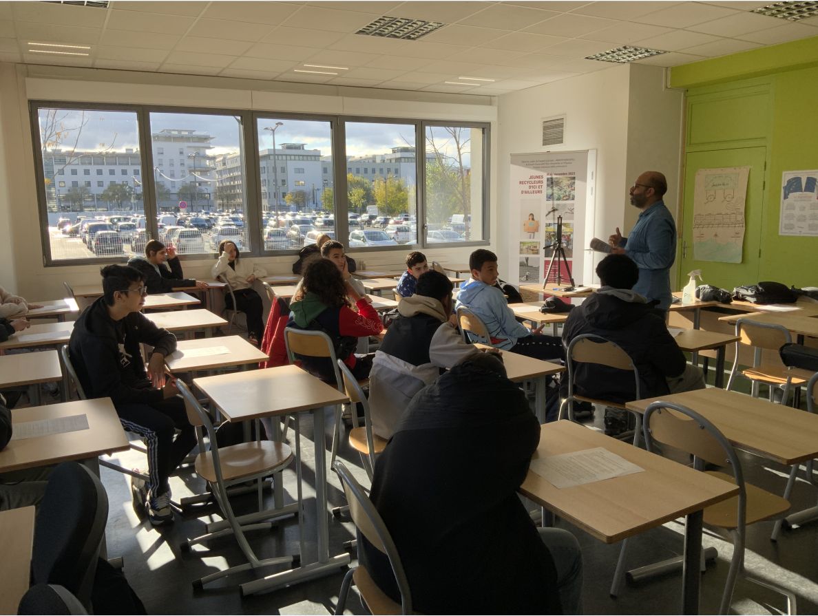 Jeunes recycleurs