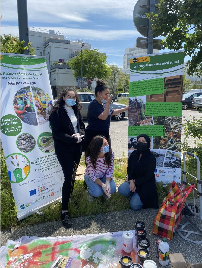 Jeunes recycleurs