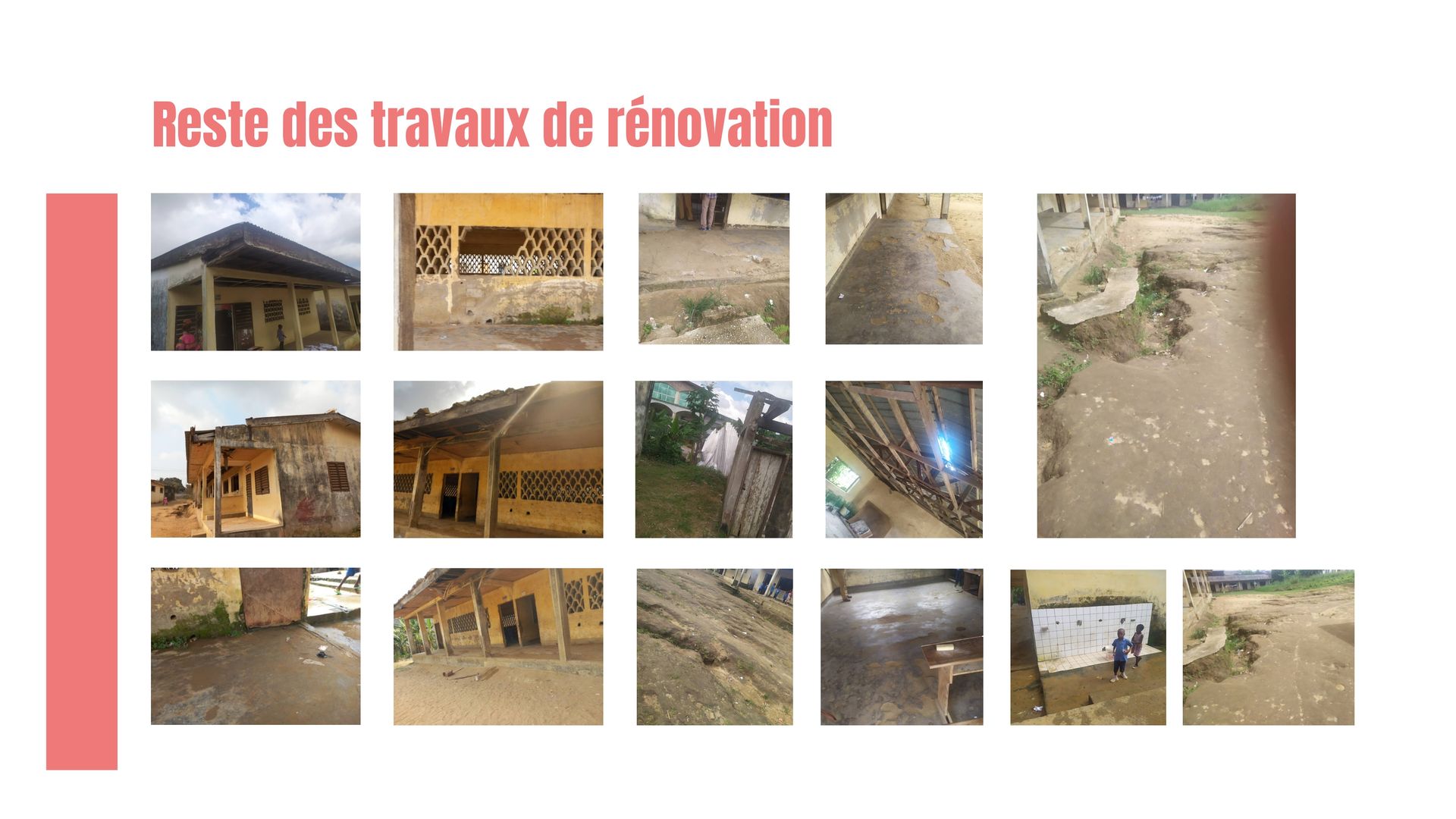 Rénovation école Logbaba